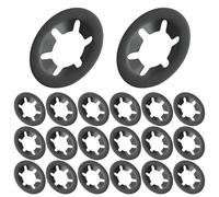 Qrity 20 Pièces Rondelle, Rondelle de Blocage, 5mm I.D, 14mm O.D Rondelles Internes, Rondelles À Verrouillage pour Machines et Equipement