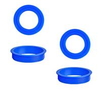 Qrity 4 Pièces Bagues D'étanchéité en Silicone, Joint de Rechange pour Clapet Anti Odeur, Joints Toriques, Diamètre Intérieur : 38 mm Joint Étanchéité