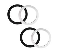 Qrity 4 pièces Joint Torique Universel, Joint de Rechange pour Bonde D'évier, Évier Joint Torique, pour Qrity 110mm Bonde D'évier (ASIN # B06XBSS8QJ & B0725M4MY4 & B07DPPGWBQ)