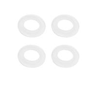 Qrity 4 Pièces Toriques Joint de Soupape de Vidange 20mm, Joint pour Bouchon Lavabo, Bouchon Baignoire Pop Up Joint, Joint D’étanchéité en Silicone, Joint de Remplacement pour Pousser le Drain