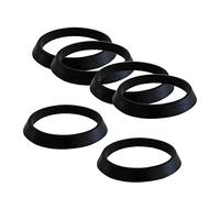Qrity 6 Pièces Évier de Cuisine Tuyau D'évacuation Bouchon D'obturation Joint 43mm Joint de Vidange Égouttoir Bague D'étanchéité Rondelle en Caoutchouc pour Raccords 1 1/2 "