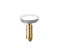 Qrity Couvercle D'évier en Laiton 38mm, Pop Up Bouchon de Lavabo, Bouchon de Vidange, Bouchon de Vidange pour Baignoire, Le Bouchon de Vidange de Lavabo de Cuisine, pour Évier de Cuisine