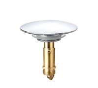 Qrity Couvercle D'évier en Laiton 66mm, Pop Up Bouchon de Lavabo, Bouchon de Vidange, Bouchon de Vidange pour Baignoire, Le Bouchon de Vidange de Lavabo de Cuisine, pour Évier de Cuisine