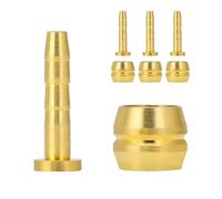 Qrity Lot de 4 Olives de Frein Vélo, BH59 BH63 Insert de Connecteur Olive Replacement, Insert de Connecteur Olive pour Tuyau Frein Hydraulique