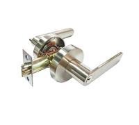 Qrity Verrou de Poignée de Porte à Levier Serrure Porte avec Clef, Serrure Porte en Zinc Alliage, Porte de La Chambre et Bureau, Taille de Verrou 60/70mm