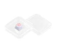 QRONCES Lot de touches élastiques en silicone pour claviers mécaniques et boîte de rangement