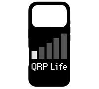 QRP Life Minimalist Low Power Ham Radio Signal Art Coque pour iPhone 17 Pro