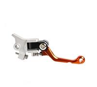 QRPTMBNF Frein de chute de motocross de course, économie de travail | Folding Adjustable Handle Compatible avec BSE(Orange Brake Lever b)