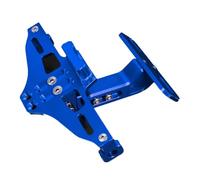 QRPTMBNF Support de Plaque Compatible avec Kawasaki ZZR1200, ZZR600 | Mount LED Turn Signal Lights Compatible avec Kawasaki ZZR250, ZZR400, ZZR1100, ZZR1400(Blue)