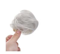 QRSTUVXZY Extensions de cheveux synthétiques, chignons, postiche ...(Gray)