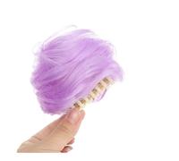 QRSTUVXZY Extensions de cheveux synthétiques, chignons, postiche ...(Light purple)