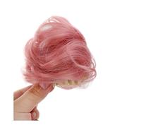 QRSTUVXZY Extensions de cheveux synthétiques, chignons, postiche ...(Pink)