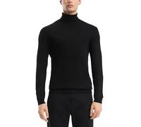 QS 2172411 Pull à col roulé, Noir, S Homme