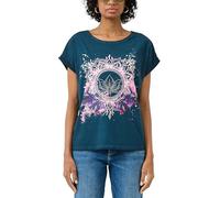 QS 2175261 T-Shirt, Bleu, S Femmes