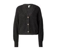 QS Cardigan noir chiné, Taille XXL