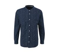 QS Chemise bleu marine / blanc, Taille M