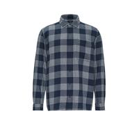 QS Chemise bleu marine / bleu fumé, Taille M