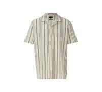 QS Chemise crème / noir, Taille XS