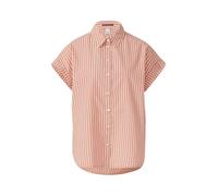 QS Chemisier abricot / blanc, Taille L