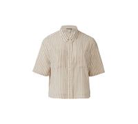 QS Chemisier beige / marron chiné, Taille 7XL