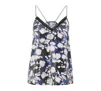 QS Chemisier bleu / rose / noir / blanc, Taille L