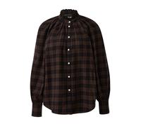 QS Chemisier brun foncé / noir, Taille XXL