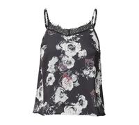 QS Chemisier cyclamen / lie de vin / noir / blanc, Taille M