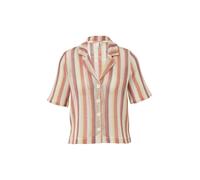 QS Chemisier écru / jaune clair / mûre / saumon, Taille XL