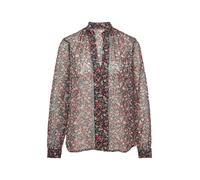 QS Chemisier émeraude / rose / rouge vif / noir, Taille XS