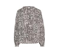 QS Chemisier gris foncé / blanc, Taille S