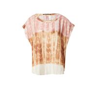 QS Chemisier marron / rose / blanc, Taille XXS