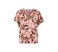 QS Chemisier marron / rose, Taille M-L