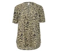 QS Chemisier menthe / noir, Taille XS