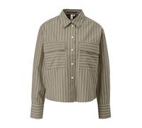 QS Chemisier olive / blanc, Taille M