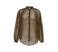 QS Chemisier olive / noir, Taille M