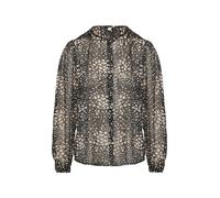 QS Chemisier rosé / noir / blanc cassé, Taille M