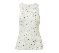 QS Haut écru / noir, Taille XXL