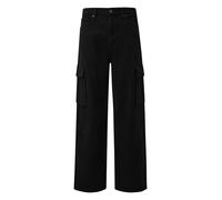 QS Jeans cargo noir, Taille 32 Longueur 34