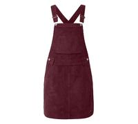 QS Jupe-salopette bordeaux, Taille XXS