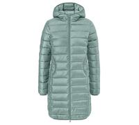 QS Manteau matelassé pour femme (1 pièce), Bleu/vert, L