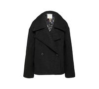 QS Manteau mi-saison noir chiné, Taille S