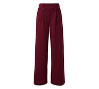 QS Pantalon à pince bordeaux, Taille 42