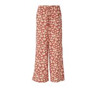 QS Pantalon abricot / blanc, Taille 34