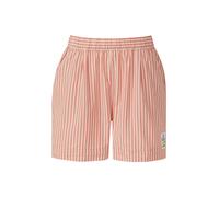 QS Pantalon abricot / blanc, Taille 40