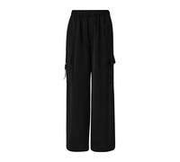 QS Pantalon cargo noir, Taille 44