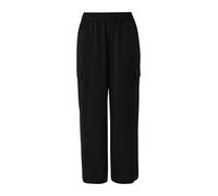 QS Pantalon cargo noir, Taille 44