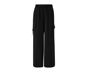 QS Pantalon cargo noir, Taille 44
