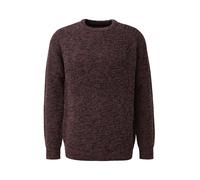 QS Pull-over bordeaux / blanc, Taille M