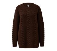 QS Pull-over oversize brun foncé, Taille XS