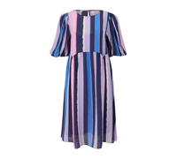QS Robe beige / bleu / rose, Taille 40